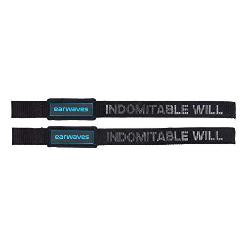 Earwaves ® X-Raisers Straps - Correas de Levantamiento para Halterofilia con protección de Neopreno y Gel para Las muñecas