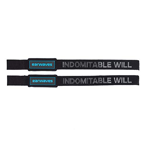 Earwaves ® X-Raisers Straps - Correas de Levantamiento para Halterofilia con protección de Neopreno y Gel para Las muñecas