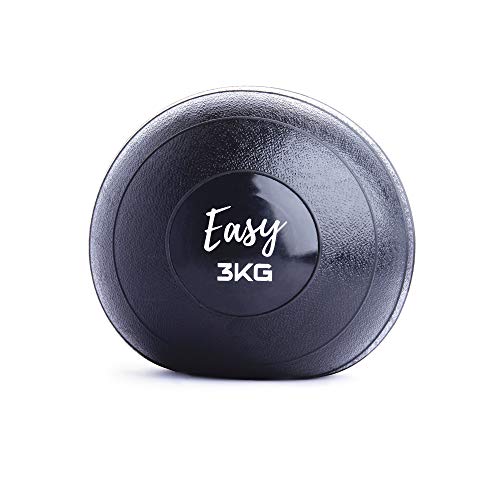 Easy Fitness Physio Slim - Pelota para aeróbic, quemar grasa (muchos colores y pesos), color Negro
, tamaño 20cm (3kg)