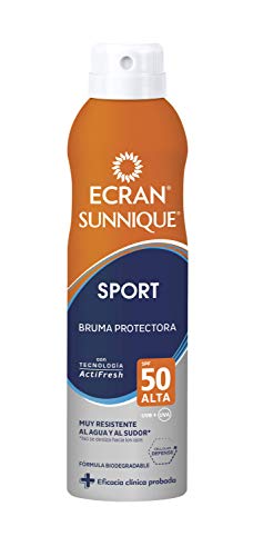 Ecran Sunnique SPORT, Bruma Solar para Deportistas con SPF50 - 250 ml