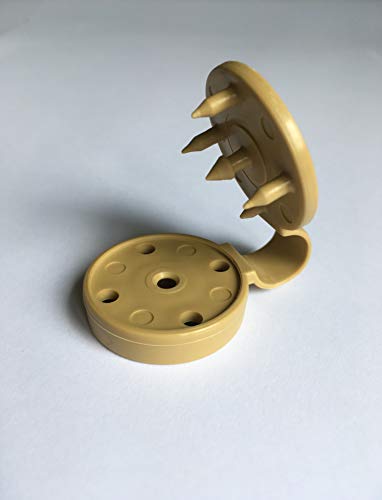 edenvista 20 Clips de fijación para Mallas de ocultación de 90 a 350 g/m2 (Bolsa de 20 Piezas, Sand)