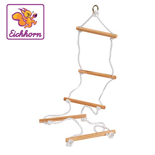 Eichhorn 100004504 - Escalera de Cuerda para Actividades al Aire Libre