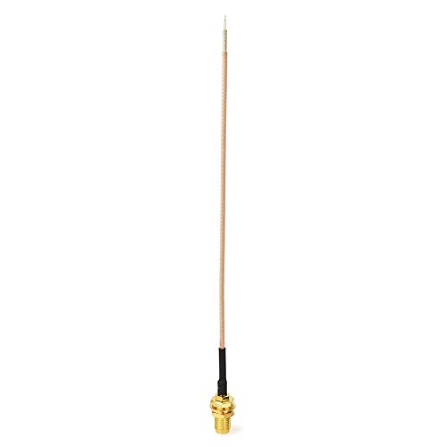 Eightwood 868MHz Antena 3G 4G Adaptador Macho SMA 5DBi (Cable de 3m + Base portátil) + Cable de tabique Hembra SMA RG178 15cm para Antena 3G 4G LTE gsm Router Antena inalámbrica WLAN