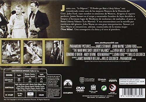 El Hombre Que Mató A Liberty Valance - Edición Horizontal [DVD]