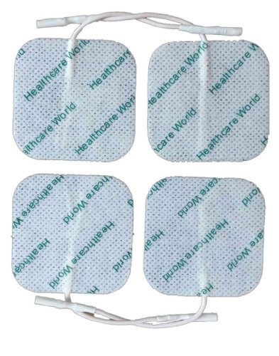 Electrodos Para TENS EMS Electroterapia Cuadrado TENS Electrodos x 16 Prorelax Dittmann Sanowell Saneo Sport Sanoe Vital