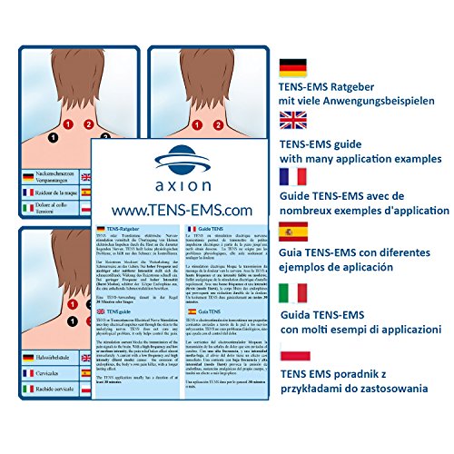Electroestimulador TENS para el dolor - Eficaz y sencillo - Para todo tipo de usuarios - Calidad axion