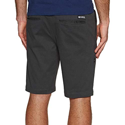 Element Altona - Pantalones cortos para hombre Off Black M