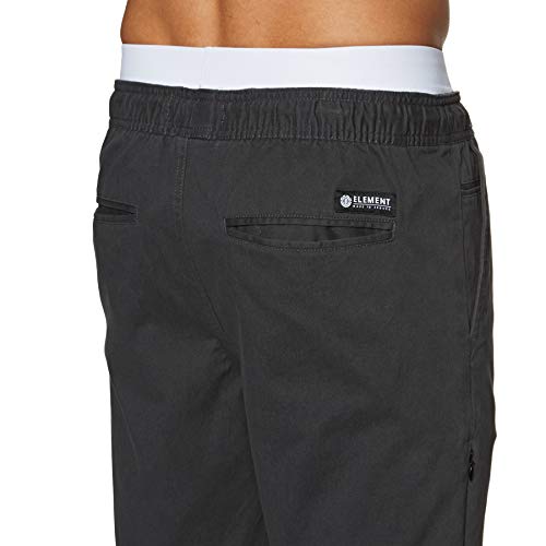 Element Altona - Pantalones cortos para hombre Off Black M