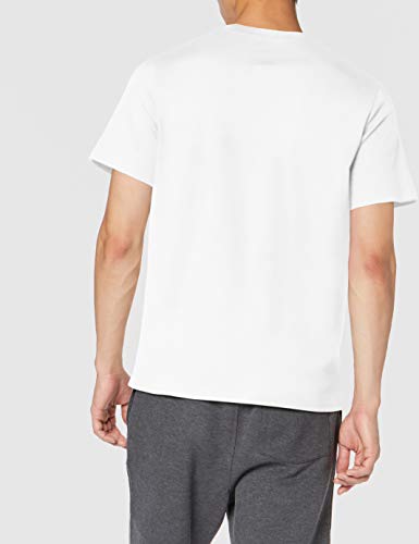 Element Basic Pocket Label - Camiseta de Manga Corta para Hombre Camiseta de Manga Corta, Hombre, Optic White, XS