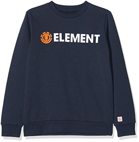 Element Blazin CR Boy Sudadera, Niños, Azul (Eclipse Navy), 16