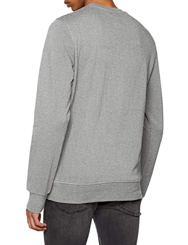 Element Blazin Crew Sudadera, Hombre, Gris (Grey Heather), S