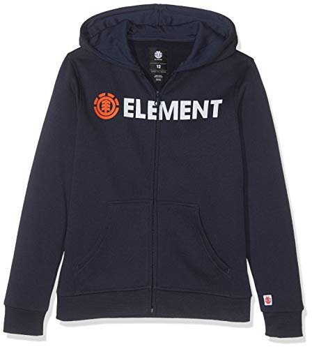 Element Blazin Zip Hood Boy Fleece, Niños, Eclipse Navy, 16