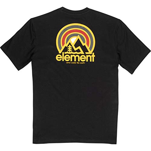 Element Camiseta Hombre Sonata Negro