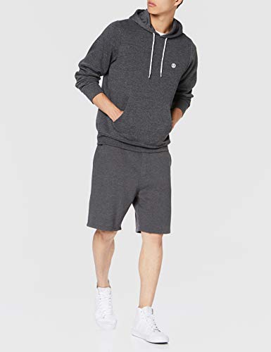 Element Cornell Classic Ho-Sudadera para Hombre Capucha, Gris (Charcoal Heathe), L