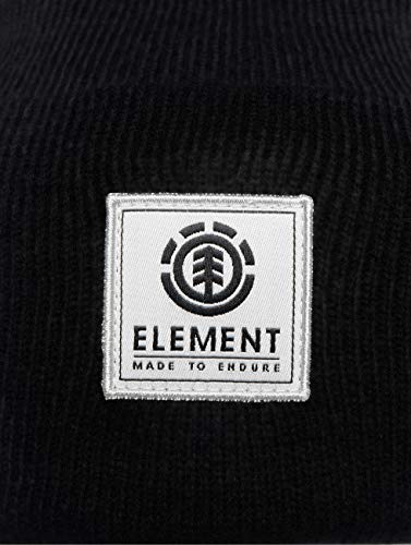 Element Dusk II Beanie A Gorro, Hombre, Negro (Flint Black), Talla Única