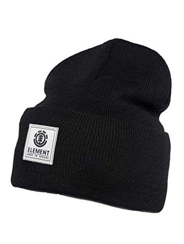 Element Dusk II Beanie A Gorro, Hombre, Negro (Flint Black), Talla Única