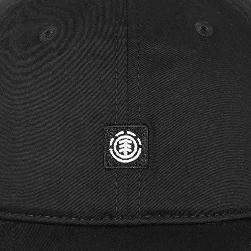 Element FLUKY Dad Cap - Gorra, All Black, One Size