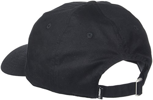 Element FLUKY Dad Cap - Gorra, All Black, One Size