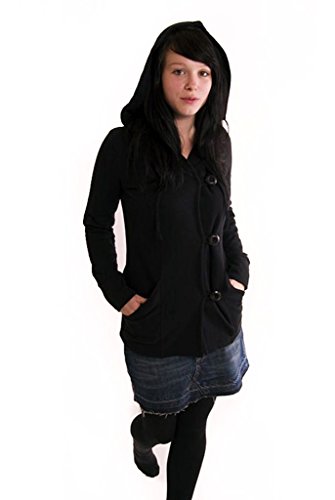 Element Girls Jacke Teresa Black Fashion Fleece Gr. L