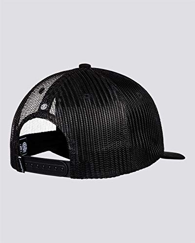 Element Icon Mesh-Gorra con Ajuste Posterior para Hombre, All Black, Talla única