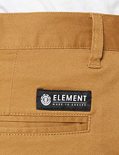 Element N1WKA2 Pantalones Cortos, Hombre, marrón (Bronco Brown), 28