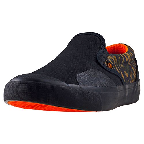 Element Spike Slip - Zapatillas para hombre sin cordones, color Negro, talla 9 UK