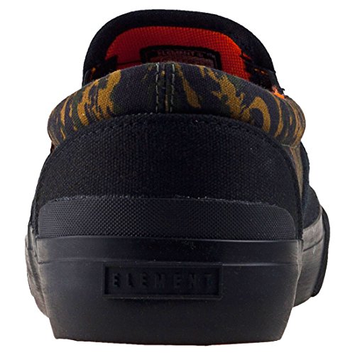 Element Spike Slip - Zapatillas para hombre sin cordones, color Negro, talla 9 UK