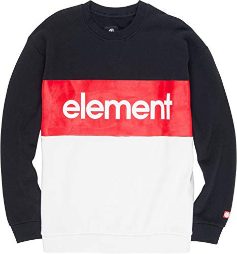 Element Sudadera para Hombre de Cuello Redondo Primo Division - Algodón Hombre Talla: Small