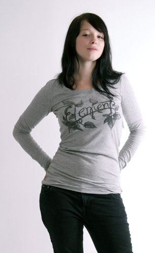 Element T Shirt Girls Vine Grey Heather Gr. XS