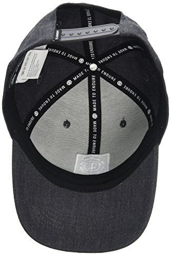 Element Treelogo Cap Caps, Hombre, Charcoal Heathe, One Size