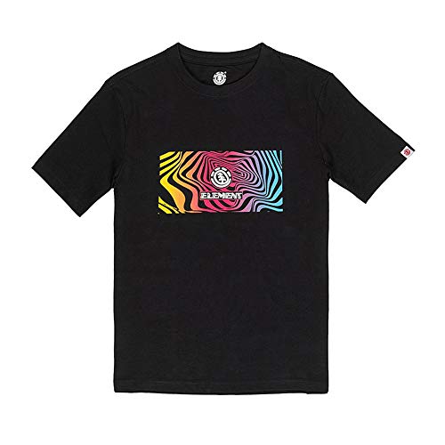 Element Vogel Boys - Camiseta de manga corta para niño negro edad 16