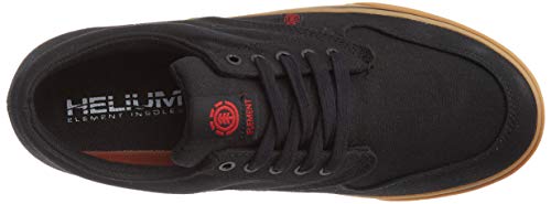 Element, Zapatillas para Hombre, Negro (Black Gum Red 3545), 41 EU