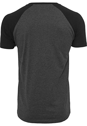 emom WOD The Fuck bien sentado Sport – Camiseta para hombre de emom Fitness aspecto de béisbol, color Dunkelgrau/Schwarz, tamaño large