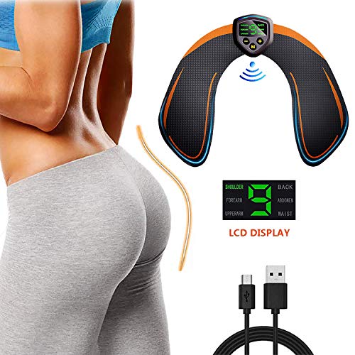 EMS Hips Electroestimulador Muscular,Gluteos Estimulador de Glúteos Herramientas Nalgas HipTrainer para la Cadera Mujer USB Recargable,Estimulador Muscular Ejercitar Gluteos, Hombre y Mujer