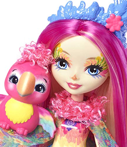 Enchantimals - Muñeca Peeki Parrot - muñeca - (Mattel FJJ21)