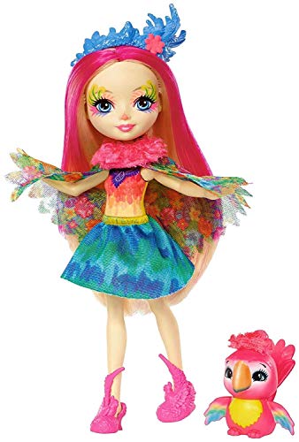 Enchantimals - Muñeca Peeki Parrot - muñeca - (Mattel FJJ21)