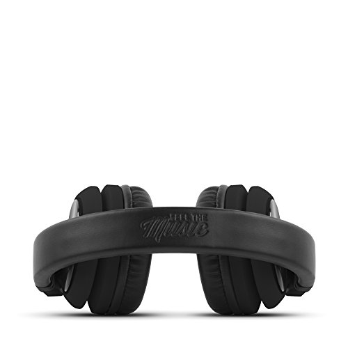 Energy Sistem Headphones DJ2 Black Mic (Auriculares Estilo DJ, Flip-Up Ear Cups, Removable Cable, Control Talk, Foldable)