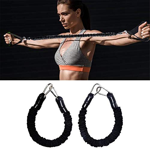 Entrenador de bandas resistencia agilidad y velocidad cuerpo completo 100 lb - Conjunto entrenamiento fuerza piernas Poder explosivo, para Boxeo sentadillas con salto vertical, con bolsa transporte