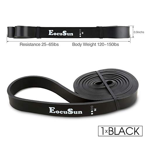 Eocusun Bandas Elásticas, Bandas de Resistencia [ Individualmente y en un Set Barato ] Fitness Bandas para Yoga, Crossfit, Entrenamiento de Fuerza, Pilates, Fisioterapia