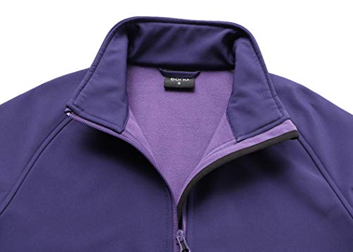 Eono Essentials - Chaqueta de senderismo de entretiempo para mujer, XS (aura astral)