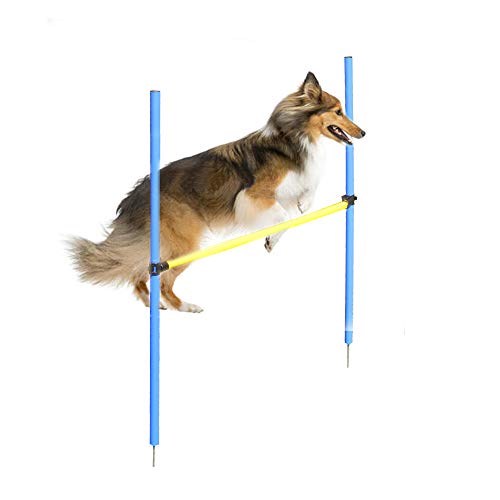 EONO Essentials - Equipo de Entrenamiento para Ejercicios de Agilidad de Salto de Vallas para Perros, Juegos al Aire Libre