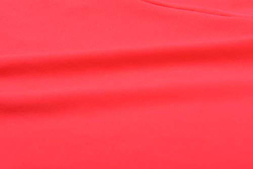 Eono Essentials - Mallas de yoga pirata elásticas para mujer con cintura media (rosa, L)