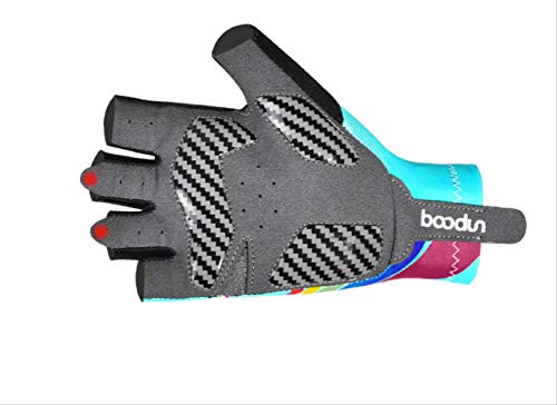 ERLOU Guantes para niños New Balance Car Ride Gloves Scooter de Bicicleta al Aire Libre Guantes Deportivos de Medio Dedo