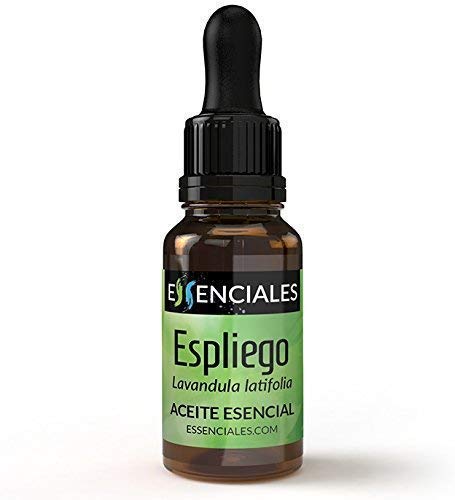 Essenciales - Aceite Esencial Espliego, 100% Puro, 10 ml | Aceite Esencial Lavandula Latifolia