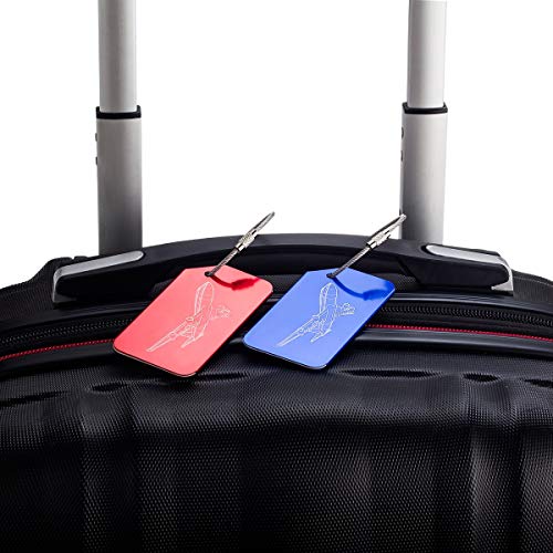 Etiquetas Maletas Viaje Luggage ID Tag para Maletas Equipaje Mochilas Bolso, 6 Colores