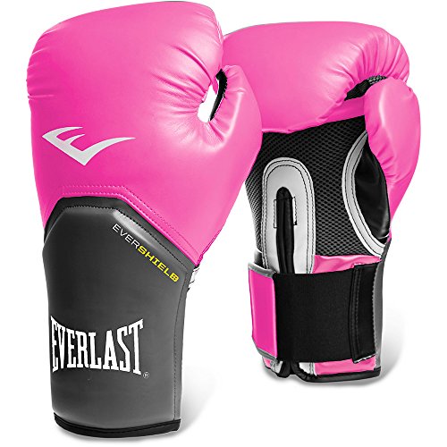 Everlast Pro Style - Guantes de boxeo, color rosa, talla 12 onzas