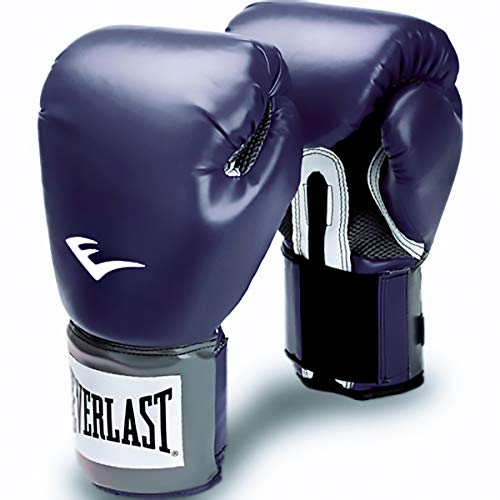 Everlast Pro Style - Guantes de boxeo de entrenamiento, color: Azul marino Talla:14 oz
