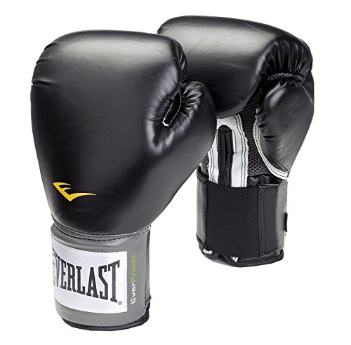 Everlast Pro Style, Guantes de boxeo, Negro, 14 oz