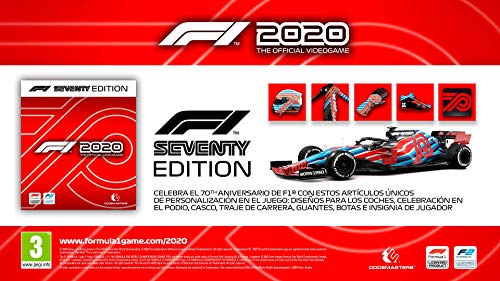 F1 2020 Seventy Edition PS4 ESP