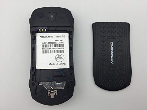 F15 MINI Flip Sports Car Design GSM desbloqueado teléfono celular compatible con tarjetas SIM duales (negro)